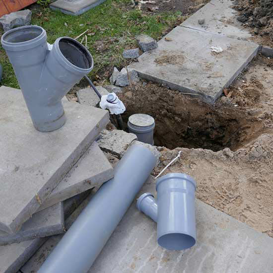 Sewer line replacement Harleysville pa